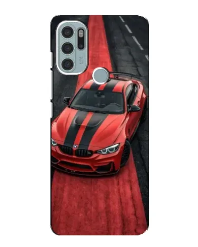 Чехол для Motorola MOTO G60s с картинкой «BMW на красной дорожке» Чехол для Motorola MOTO G60s с картинкой «BMW на красной дорожке»