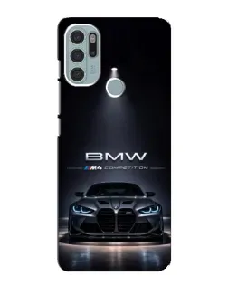 Чехол для Motorola MOTO G60s с картинкой «BMW сквозь ночной город» Чехол для Motorola MOTO G60s с картинкой «BMW сквозь ночной город»