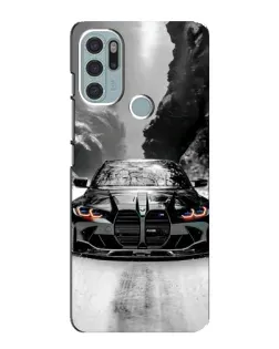 Чехол для Motorola MOTO G60s с картинкой «BMW — акварельный дрифт» Чехол для Motorola MOTO G60s с картинкой «BMW — акварельный дрифт»