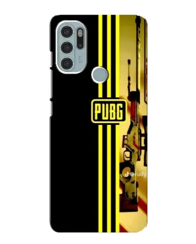 Чехол для Motorola MOTO G60s с картинкой «PUBG — камуфляжный шлем»