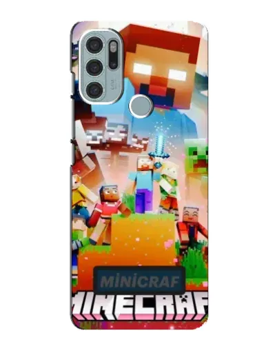 Чехол для Motorola MOTO G60s с картинкой «Minecraft герои игры» Чехол для Motorola MOTO G60s с картинкой «Minecraft герои игры»