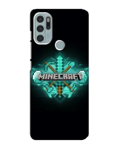 Чехол для Motorola MOTO G60s с картинкой «Minecraft Diamond лого» Чехол для Motorola MOTO G60s с картинкой «Minecraft Diamond лого»