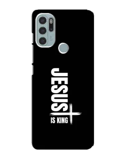 Чохол для Motorola MOTO G60s з картинкою «Вертикаль віри Jesus»
