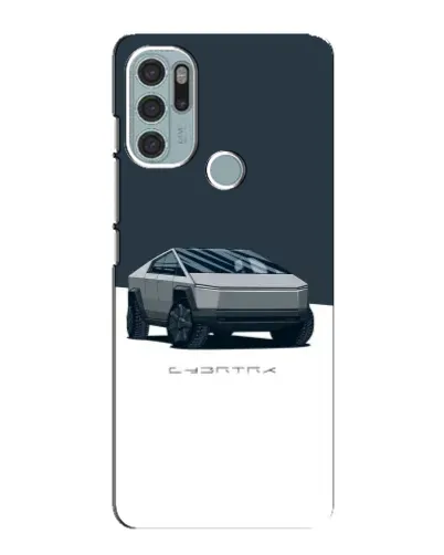 Чехол для Motorola MOTO G60s с картинкой «Серебристый Cybertruck Tesla» Чехол для Motorola MOTO G60s с картинкой «Серебристый Cybertruck Tesla»