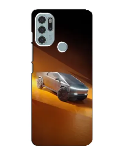 Чехол для Motorola MOTO G60s с картинкой «Cybertruck в пустыне» Чехол для Motorola MOTO G60s с картинкой «Cybertruck в пустыне»