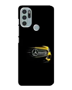Чехол для Motorola MOTO G60s с картинкой «Mercedes — ретро стиль»
