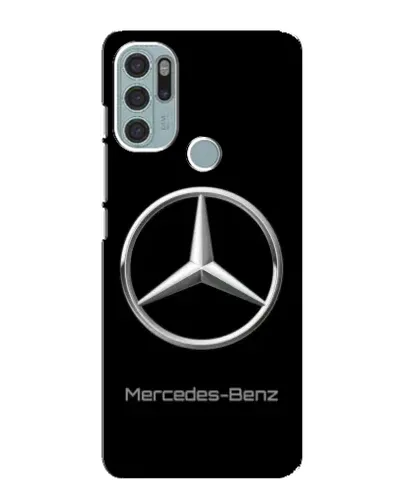 Чехол для Motorola MOTO G60s с картинкой «Mercedes Silver Logo»