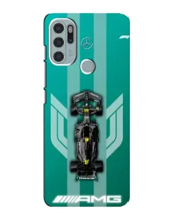 Чехол для Motorola MOTO G60s с картинкой «Mercedes AMG Petronas»