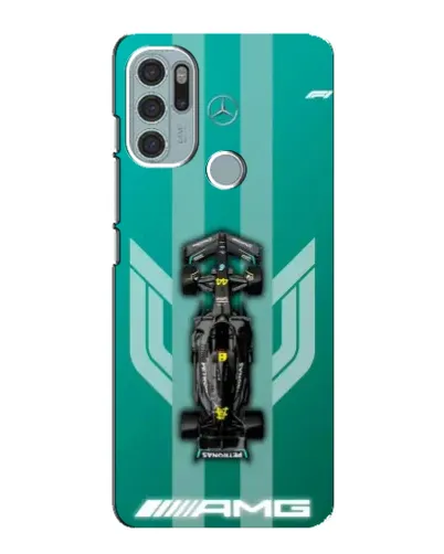 Чехол для Motorola MOTO G60s с картинкой «Mercedes AMG Petronas»