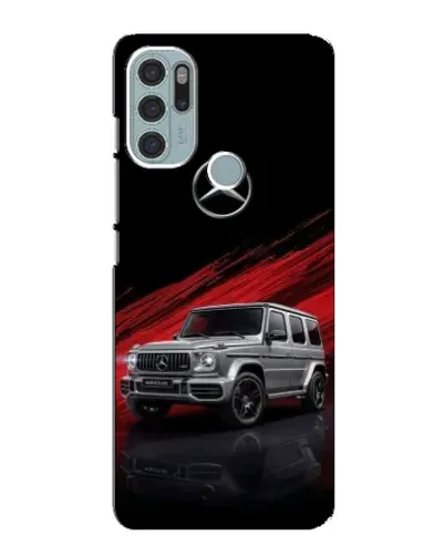 Чехол для Motorola MOTO G60s с картинкой «Mercedes G-Class красный»