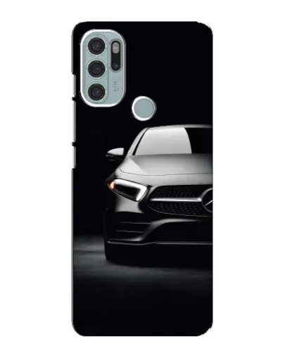 Чехол для Motorola MOTO G60s с картинкой «Свет фар Mercedes»