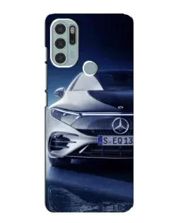Чехол для Motorola MOTO G60s с картинкой «Mercedes EQ — будущее»
