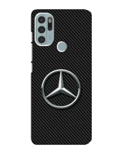 Чехол для Motorola MOTO G60s с картинкой «Карбоновый Mercedes стиль»
