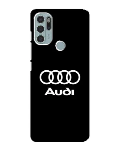 Чехол для Motorola MOTO G60s с картинкой «Классическое лого Audi»