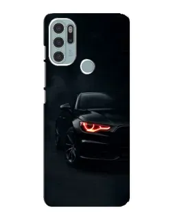 Чехол для Motorola MOTO G60s с картинкой «Audi — хищный взгляд»