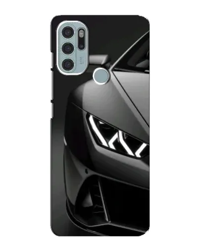 Чехол для Motorola MOTO G60s с картинкой «Lamborghini фары детализация»