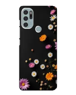 Чехол для Motorola MOTO G60s с картинкой «Цветочная композиция»