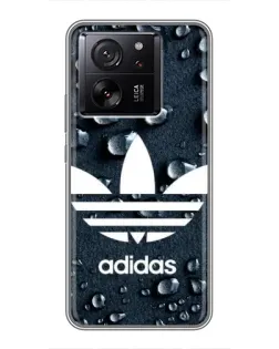 Чехол для Motorola Moto G67 с картинкой «Adidas Trefoil Blue»