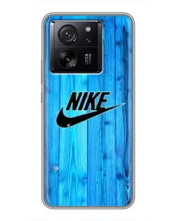 Чехол для Motorola Moto G67 с картинкой «Голубое дерево Nike»