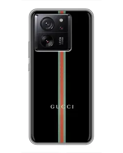 Чохол для Motorola Moto G67 з картинкою «Gucci — строга лінія»