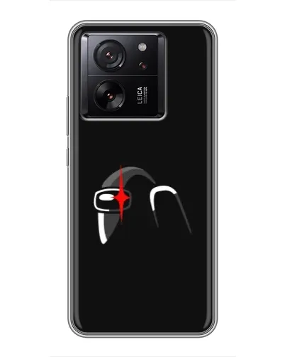 Чехол для Motorola Moto G67 с картинкой «Among Us шлем»