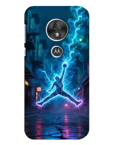 Чохол для Motorola MOTO G7 Play з картинкою «Jordan Gold Jumpman»