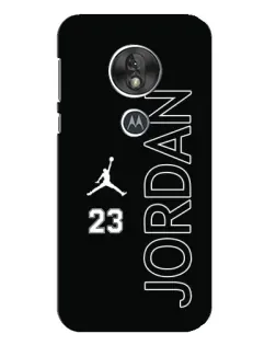 Чохол для Motorola MOTO G7 Play з картинкою «Jordan Vertical»