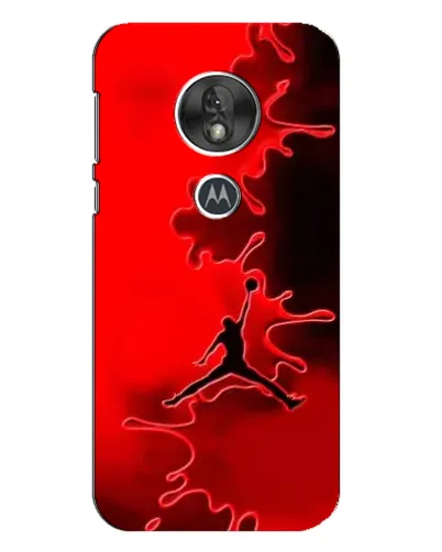 Чохол для Motorola MOTO G7 Play з картинкою «Jordan Red Smoke»