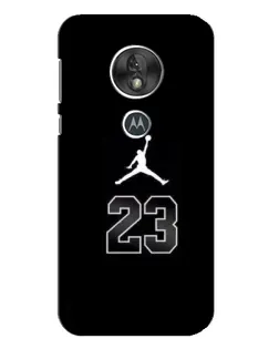 Чохол для Motorola MOTO G7 Play з картинкою «Jordan Flight 23»