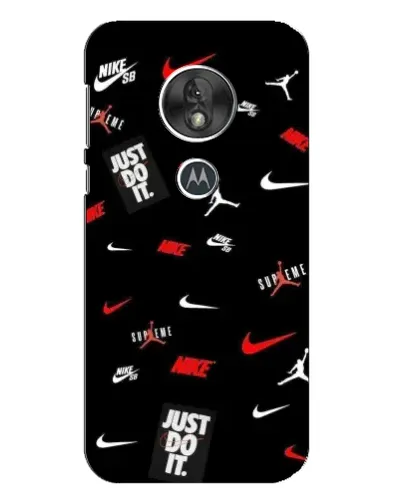 Чохол для Motorola MOTO G7 Play з картинкою «Nike Mix Pattern»