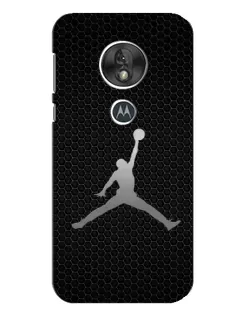 Чохол для Motorola MOTO G7 Play з картинкою «Jordan Dark Carbon»