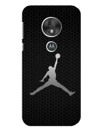 Чохол для Motorola MOTO G7 Play з картинкою «Jordan Dark Carbon»