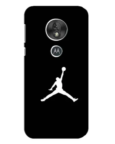 Чохол для Motorola MOTO G7 Play з картинкою «Jordan Silhouette»