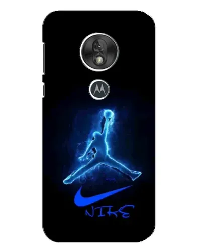 Чохол для Motorola MOTO G7 Play з картинкою «Jordan Neon Blue»
