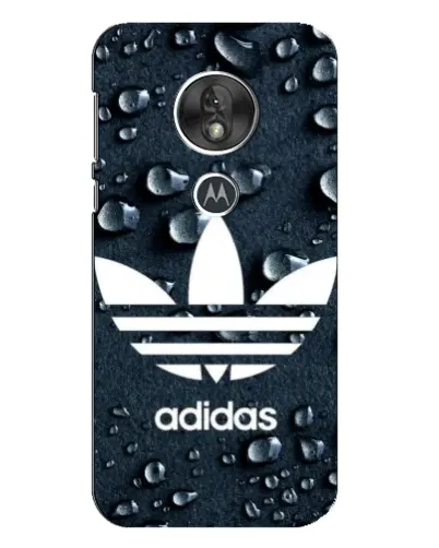 Чохол для Motorola MOTO G7 Play з картинкою «Adidas Trefoil Blue»
