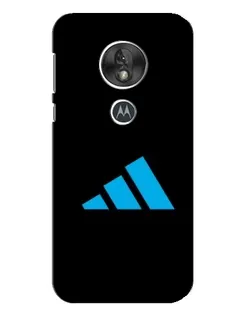 Чохол для Motorola MOTO G7 Play з картинкою «Adidas Cyan Logo»