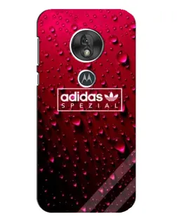Чохол для Motorola MOTO G7 Play з картинкою «Adidas Gold Marble»