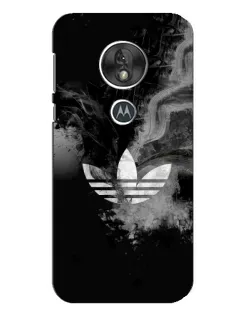 Чохол для Motorola MOTO G7 Play з картинкою «Абстрактний дим Adidas»