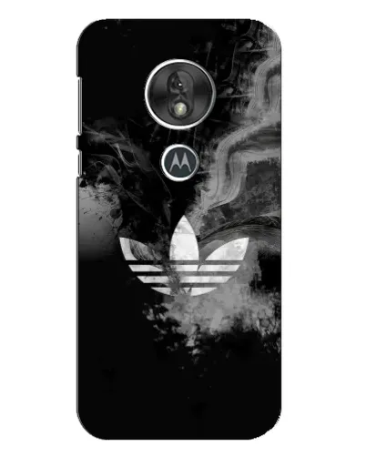 Чохол для Motorola MOTO G7 Play з картинкою «Абстрактний дим Adidas»