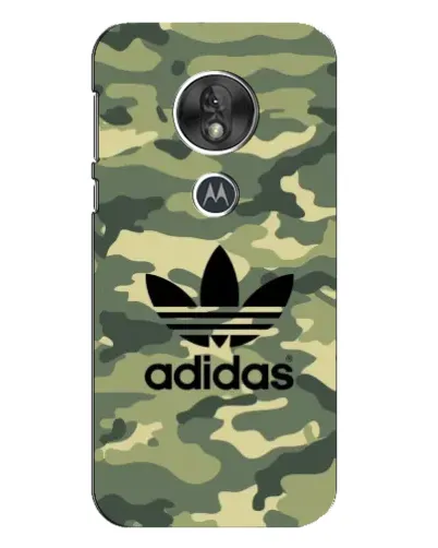 Чохол для Motorola MOTO G7 Play з картинкою «Мілітарі стиль Adidas»