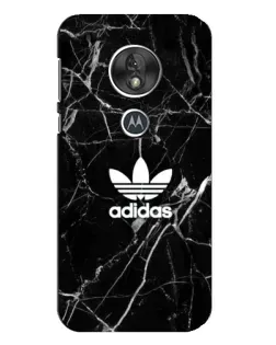 Чохол для Motorola MOTO G7 Play з картинкою «Білий мармур Adidas»