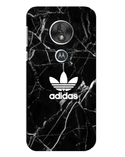 Чохол для Motorola MOTO G7 Play з картинкою «Білий мармур Adidas»