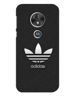 Чохол для Motorola MOTO G7 Play з картинкою «Adidas Карбонова текстура»