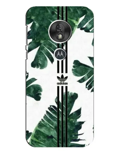 Чохол для Motorola MOTO G7 Play з картинкою «Пальмове листя адідас»