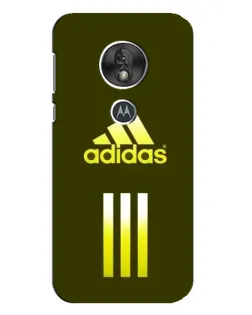 Чохол для Motorola MOTO G7 Play з картинкою «Оливковий градієнт Adidas»