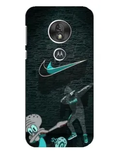 Чехол для Motorola MOTO G7 Play с картинкой «Спортивный арт Nike»