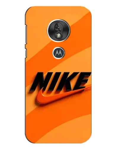 Чохол для Motorola MOTO G7 Play з картинкою «Помаранчевий драйв Nike»