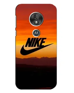 Чохол для Motorola MOTO G7 Play з картинкою «Nike — вечірній горизонт»