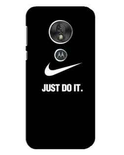 Чохол для Motorola MOTO G7 Play з картинкою «Класичний принт Nike»