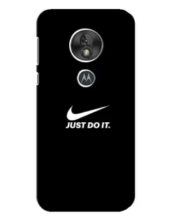 Чохол для Motorola MOTO G7 Play з картинкою «Мінімалізм від Nike»
